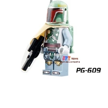 50pcs starwars Boba Fett Bounty Hunter building blocks bricks friends for girl boy kids children toys brinquedos menina