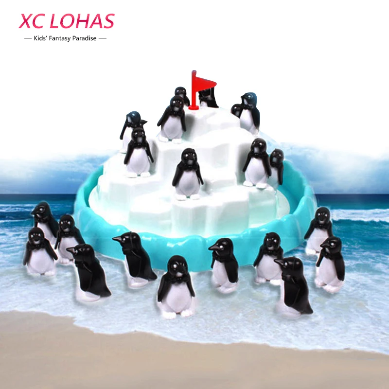 

Penguin Iceberg Pile Up Toys Table Balance Game Children Interactive Desk Toys Penguin Iceberg Stacking Kids Educational Toys