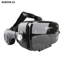 2017 z4 bobovr google картон vr коробка с наушников виртуальная реальность 3d очки коробка для 4.0-6.0 дюймов смартфон + пульт дистанционного управления