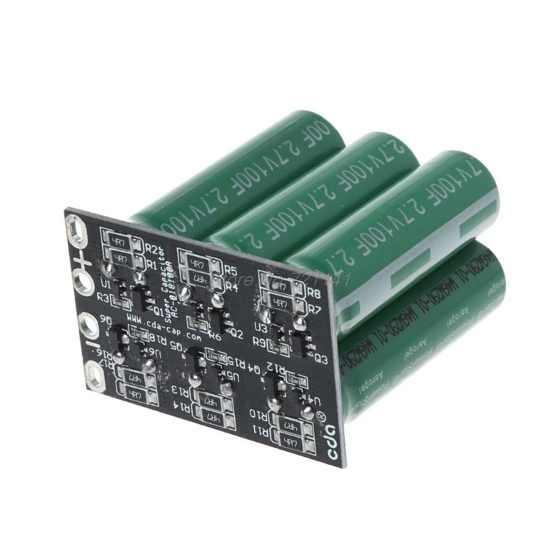 Tanie 16V 20F Ultracapacitor silnik rozrusznik akumulatora Booster samochód super kondensator # jeden rząd podwójny rząd