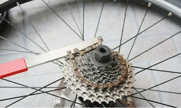 Как разобрать заднюю звездочку на скоростном велосипеде Инструменты для ремонта велосипедного велосипеда Съемник колеса комплект предмет