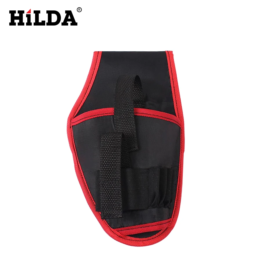 HILDA Waist Tool Bag For 12V Drill Screwdriver Portable Cordless Drill Holder Holst Tool Pouch Powe