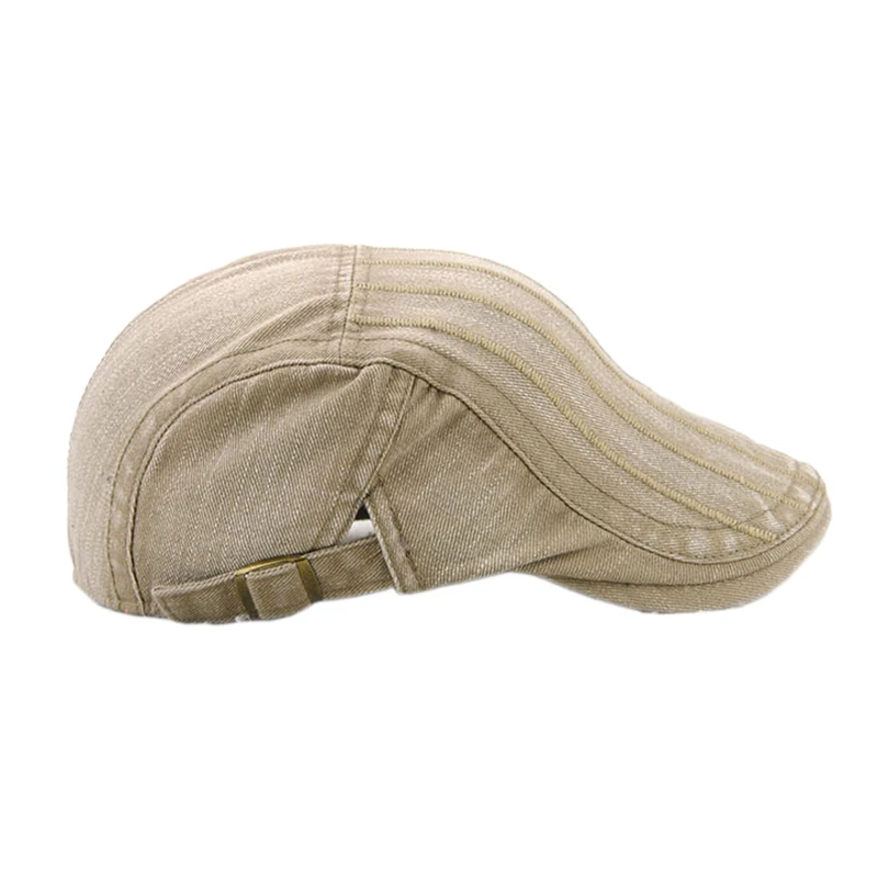 JAMONT Повседневное Snapback шапка с козырьком полосатый береты шляпа из материала на основе хлопка Кепки s стиль; Новинка; в стиле ретро; в Стиль Кепки, бежевый
