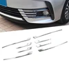 For Toyota Corolla 2017 2022 Car ABS Chrome Front Fog Light Lamp Fog Light Frame Automobiles Decoration Lamp Covers Trim ► Photo 2/6