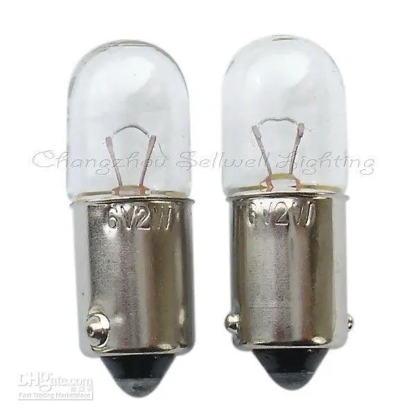 

6v 2w A339 2019 Miniature bulbs lamps ba9s t10x28