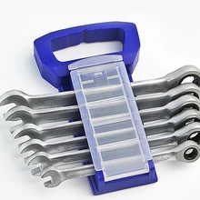 6 шт. 8-17 мм Быстрый храповой ключ двойного назначения набор/sub светильник crv72 шестерня