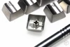 teamwolf stainless steel MX Keycap silver color metal keycap for mechanical keyboard gaming key qwer asdf light through back lit ► Photo 3/5