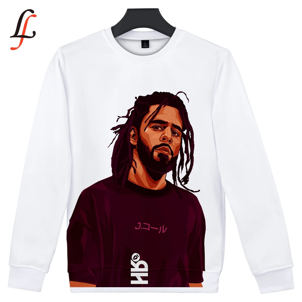 Мужская толстовка в стиле хип хоп Kod J Cole Drake 3D худи и свитшоты унисекс популярная
