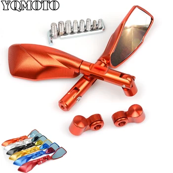 

Universal Motorcycle Accessories Rearview Side mirror for Yamaha MT-07 09 T-MAX 500 530 YZF R1 R6 FZ1 8 FZ6 Fazer XJ6 KTM