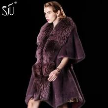 

Sju marten velvet overcoat female mink fur overcoat fur coat medium-long female jacket fur coats winter jackets