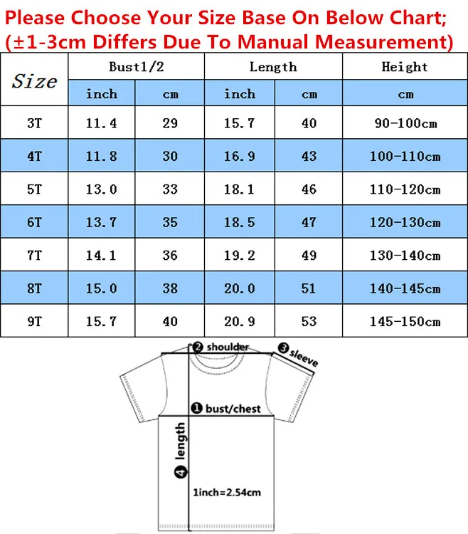 Us Shirt Size Chart