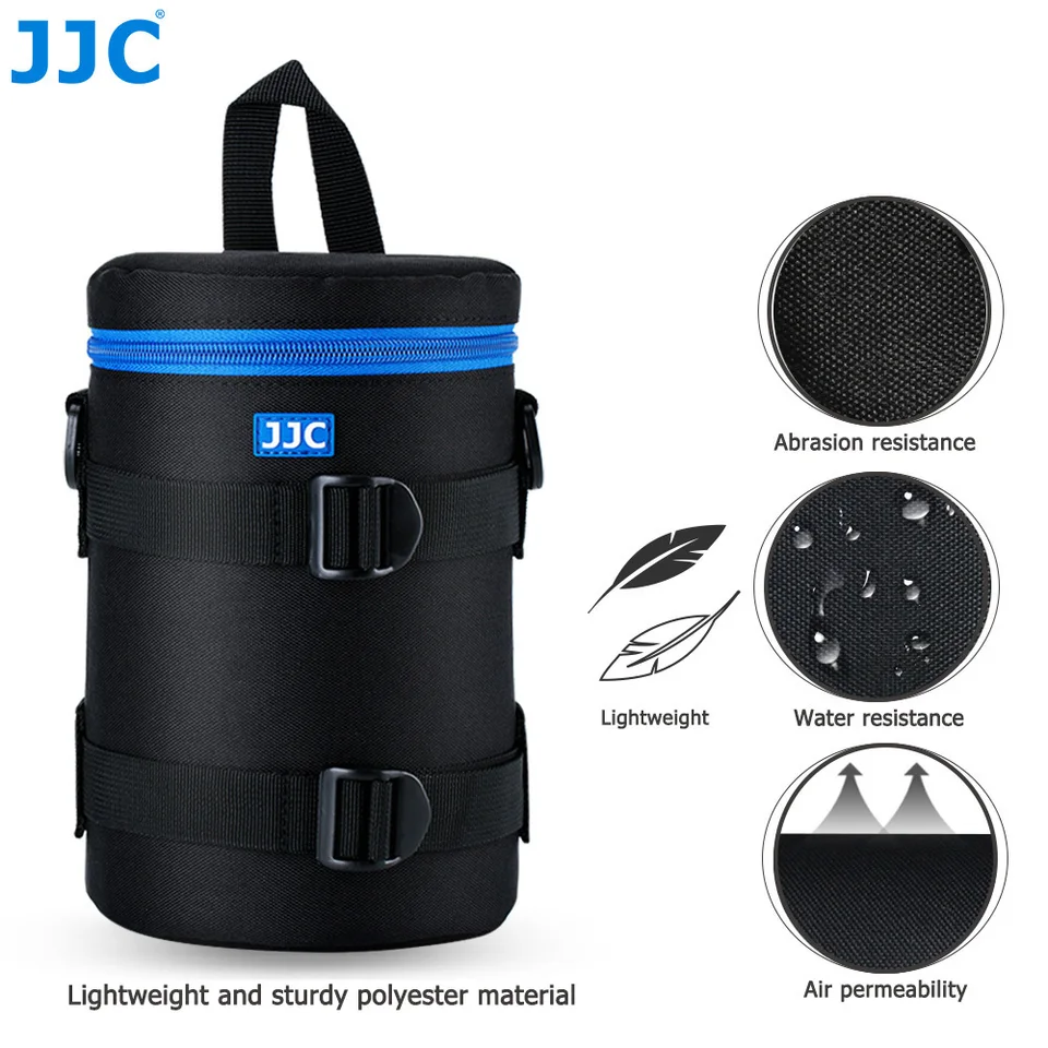 Custodia Per Filtri Fotocamera JJC - 3 Tasche Per Filtri Fino A 82 Mm, Con Panno Microfibra - Foto 8