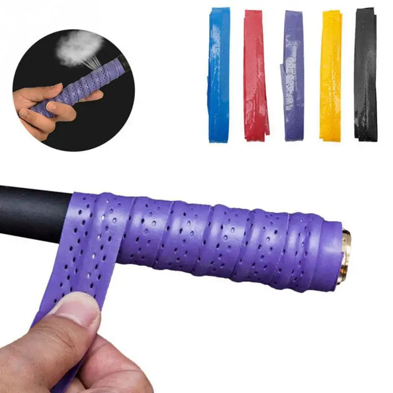 جودة عالية مضرب تنس الريشة مضارب overgrip يلتف مكافحة زلة عارضة القبضات اليد الغراء مرونة الصيد overgrip