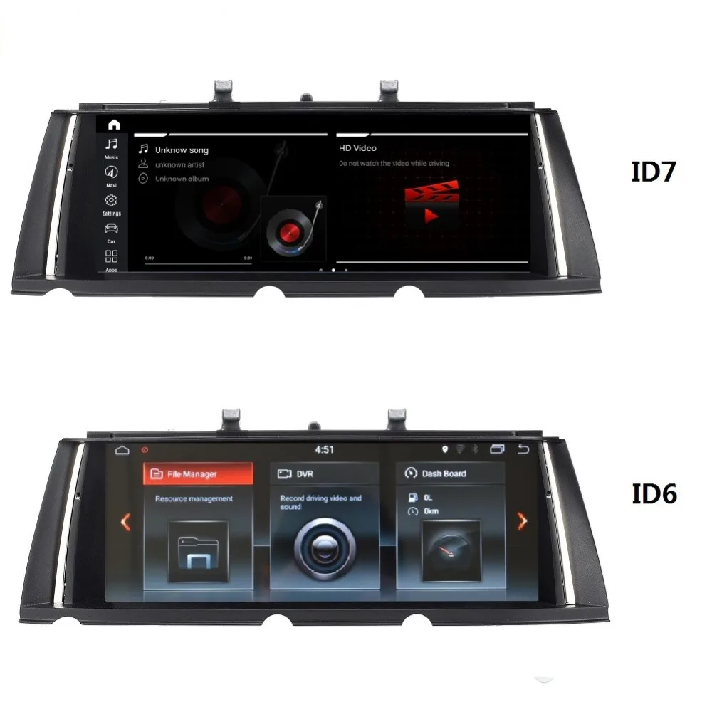 10,2" Android 9,0 Автомобильный Gps радио плеер навигация ID7 для BMW F01 F02 7 серии Поддержка wifi bluetooth 3g 4 Гб ram 32 ГБ rom 6 ядер