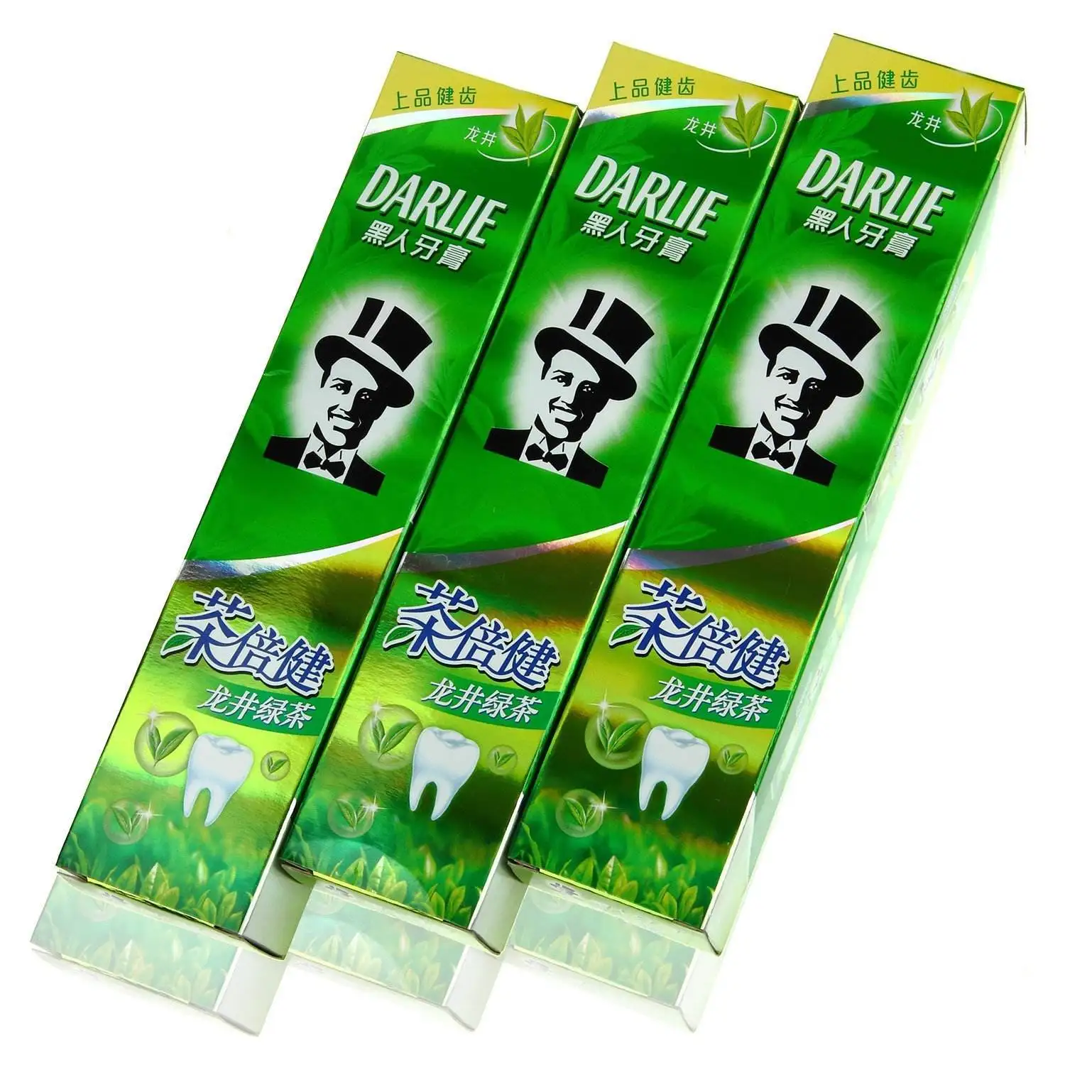 3 Pcs Fresh Breath Prevent Tooth Decay Darlie Toothpaste, Sodium