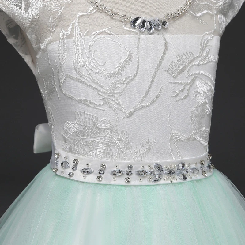 Floral Girls Backless Beautiful Dresses Age 12 13 14 Year Old Dresses