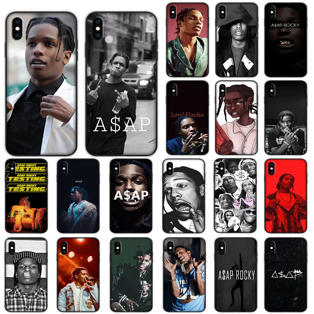 

Rakim Mayers ASAP Rocky Soft Case for iPhone XS 11 Pro Max XR X 7 8 6 6S Plus Cover