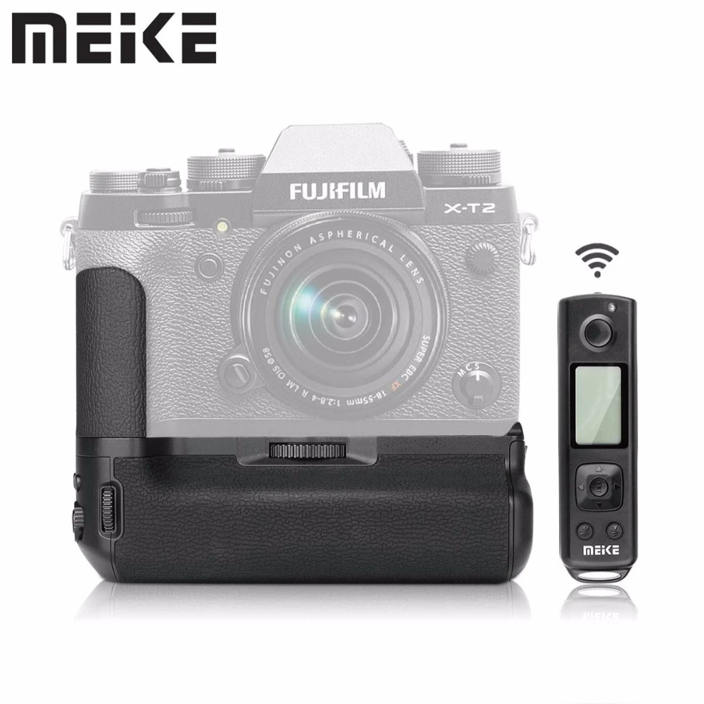 

MEKE Meike MK-XT2 Pro Multi-Power Battery Grip Pack With Wireless Remote Control For Fujifilm X-T2