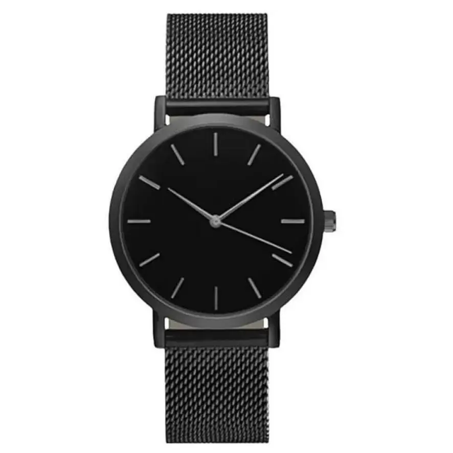 

Fashion ClockDress Women Men Watch Crystal Stainless Steel Analog Quartz Wrist Watch Wommen Bracelet Watches Relogio Masculino