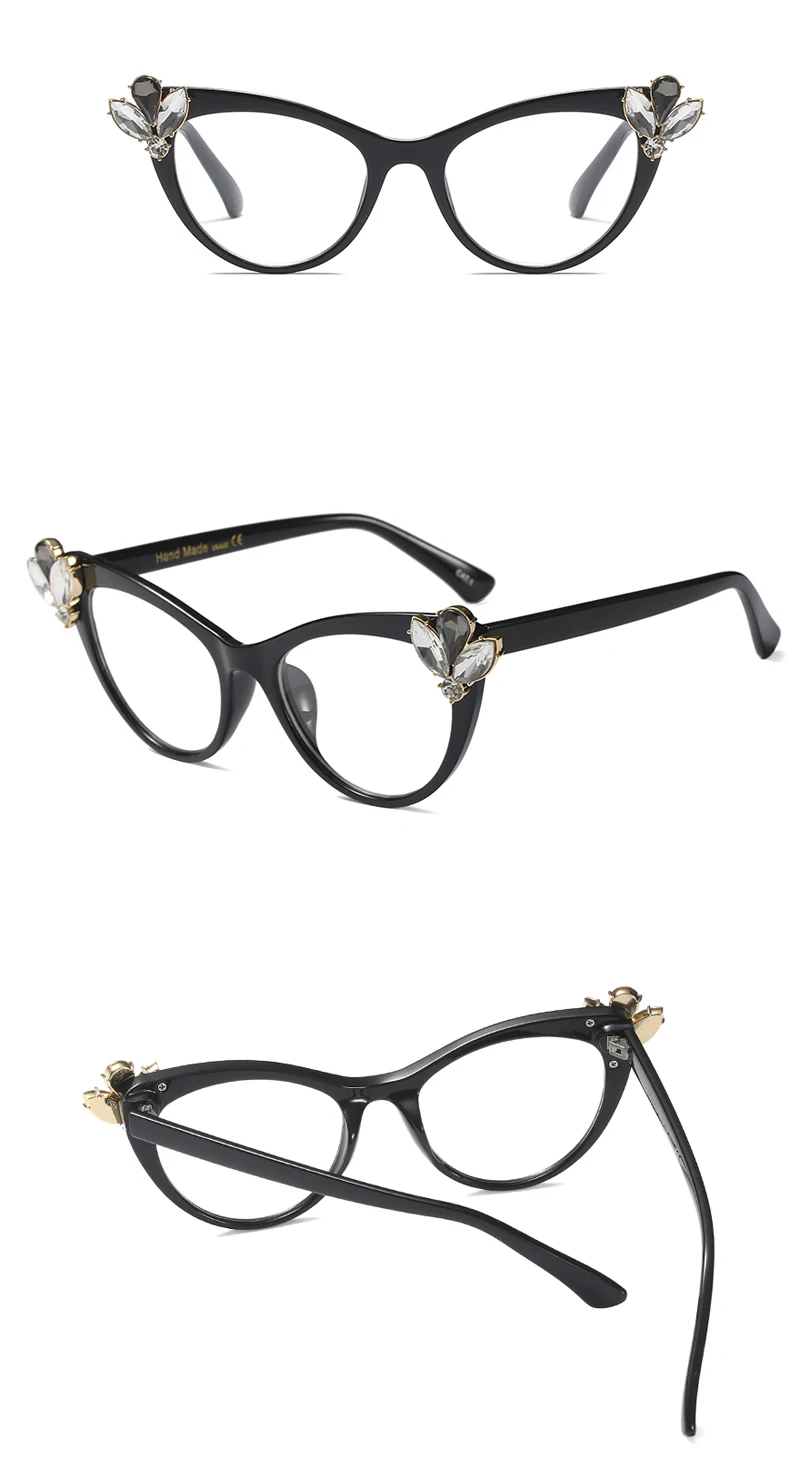 luxury rhinestone cat eye glasses women 2019 detail (5)