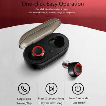 

TWS Bluetooth Earphone air Wireless Headphones Stereo Earbud with Mic For All Smart Phone sport Headset Auriculare Bluetooth