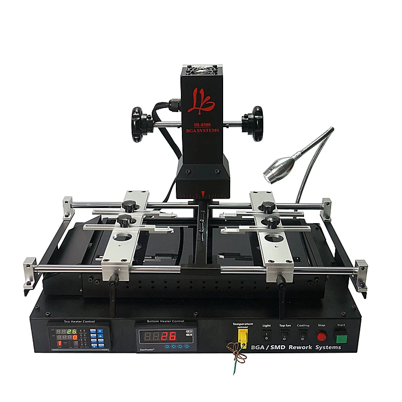 LY IR8500 Infrared BGA Rework Station Reballing Kit with IR Cover and Preheating Area 400*200mm, Russia No tax electric soldering iron kit