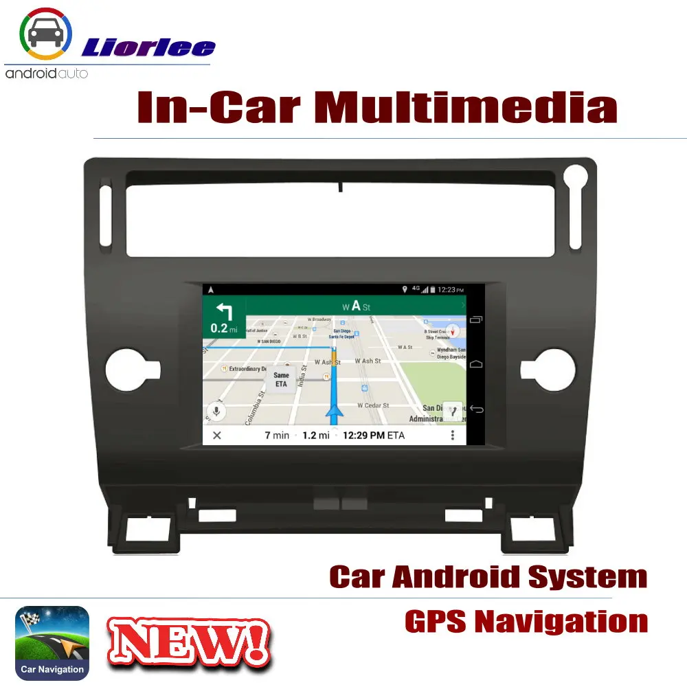 Машинный DVD проигрыватель для Citroen C4 C-Quatre C-Triomphe 2004~ 2010 gps навигации Android 8 ядро A53 процессор Радио BT SD USB AUX WI-FI