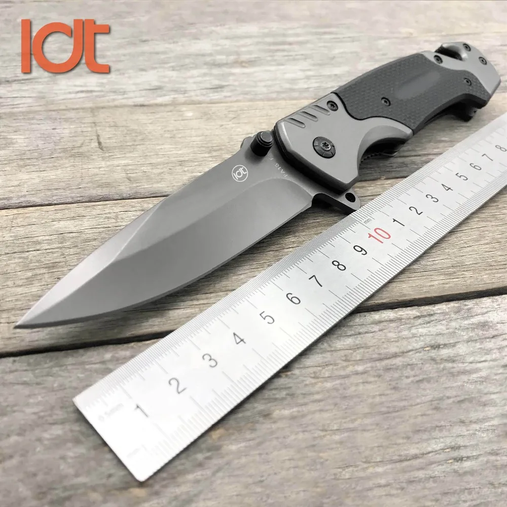

LDT FA18 Folding Knife 7CR18MOV Blade G10 Handle Knives Camping Survival Hunting Pocket Knife Tactical Knife EDC Tools