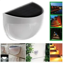 

LED Solar Light 6 LED IP55 Solar Lamp Wall Lamp Light Sensor Auto ON/OFF Outdoor Lighting for Garden Fence Waterproof Lamp