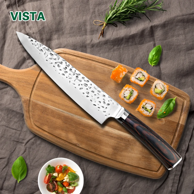 Kitchen Knives 8"Inch Stainless Steel Chef Knife High Grade 7Cr17