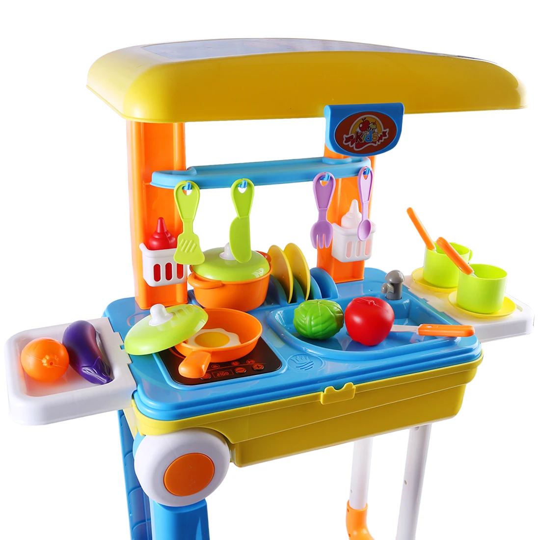Детская кухня Пособия по кулинарии Наборы инструментов претендует Workbench Playset развивающие игрушки с Чемодан контейнер