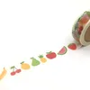 15mm X 10m Cute Lotkawaii Flower food animals Decorative jiataihe Washi Tape DIY Scrapbooking Masking Tape School Office Supply ► Photo 3/6