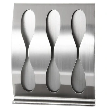 

Stainless steel wall mount toothbrush holder 3 position Self-adhesive tooth brush Organizer box bathroom accessories