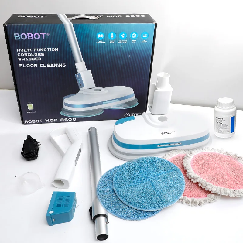 Швабра BOBOT MOP Беспроводная электрическая швабра для мытья пола 8600|Пылесосы| |