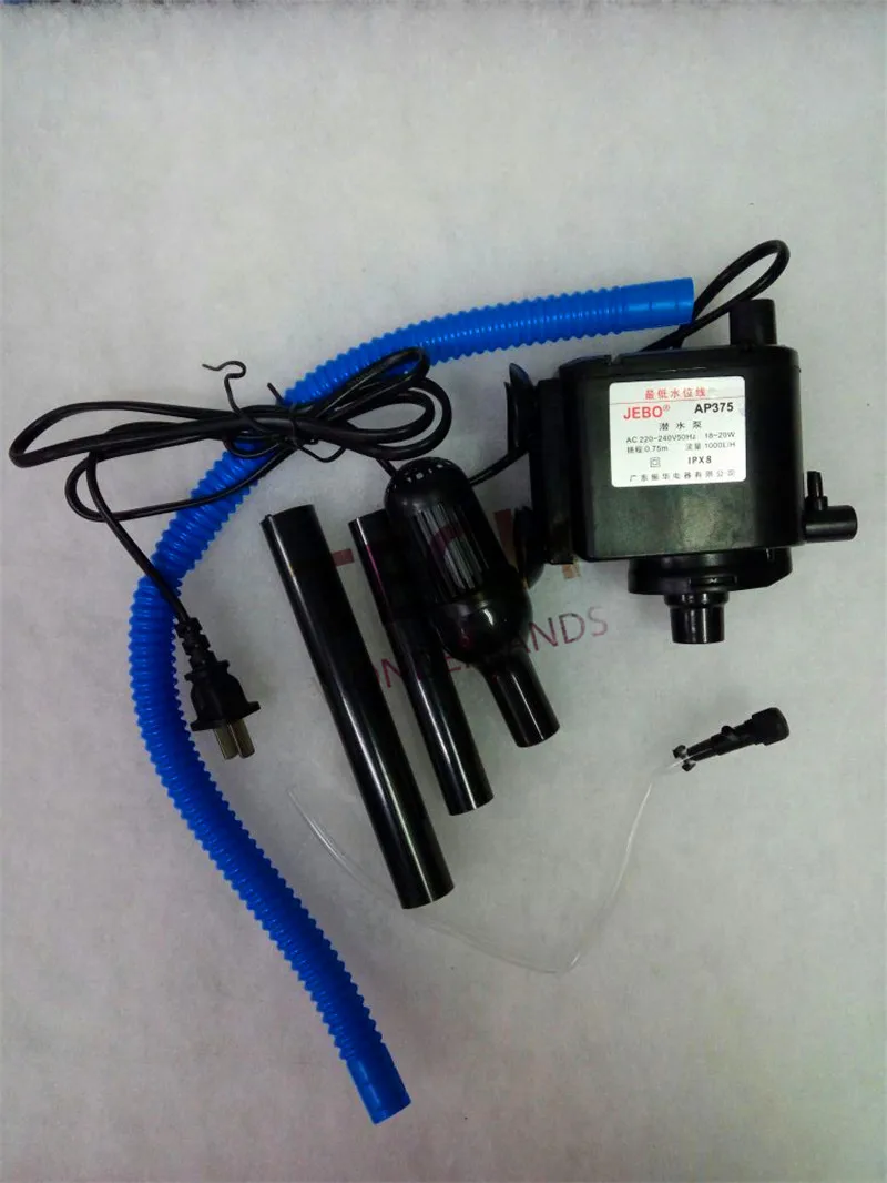 

Original JEBO R375M AP375 water pump for aquarium fish tank ultra silent filter pump bomb free shipping