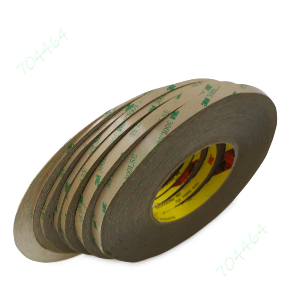 Fita dupla face transparente de 1mm 10mm, 7 peças, adesivo forte, 3m para reparo de tela lcd