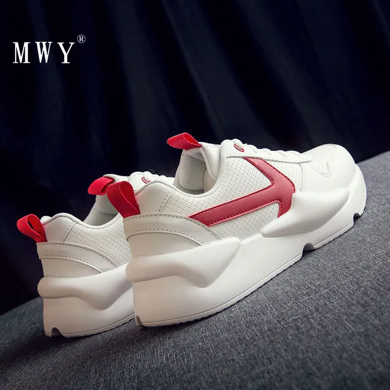 

MWY Breathable Running Shoes For Women Zapatilla Mujer Deportivo Athletic Shoes Sport Shoes Women Height Increasing Sneakers