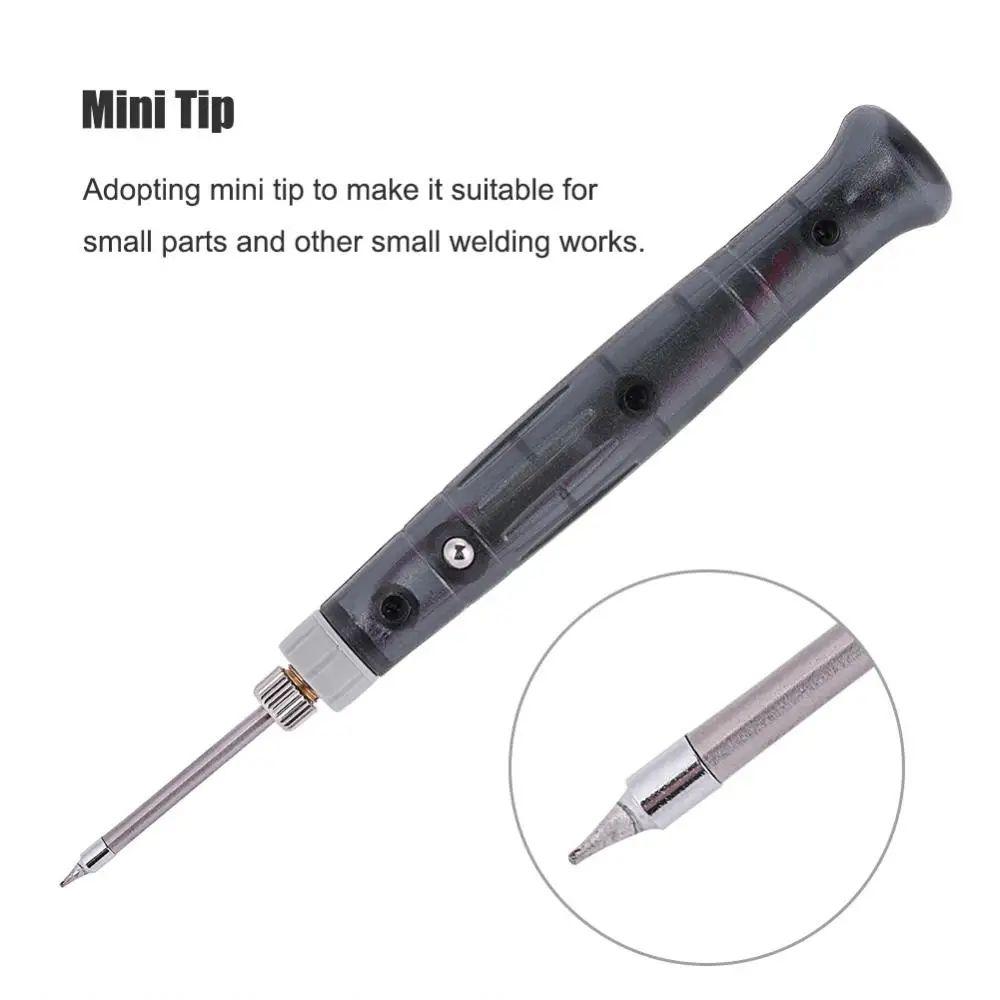 

USB Soldering Iron Fast Cooling & Heating USB Soldering Iron Durable Accuracy Soldering USB Iron Solder Reparing Tool DC 5V