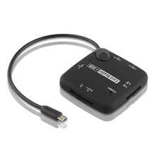 Для 10,1 дюймов VOYO i8Max i8 макс. для планшетов OTG линейный разветвитель микро-usb док-станция кард-ридер