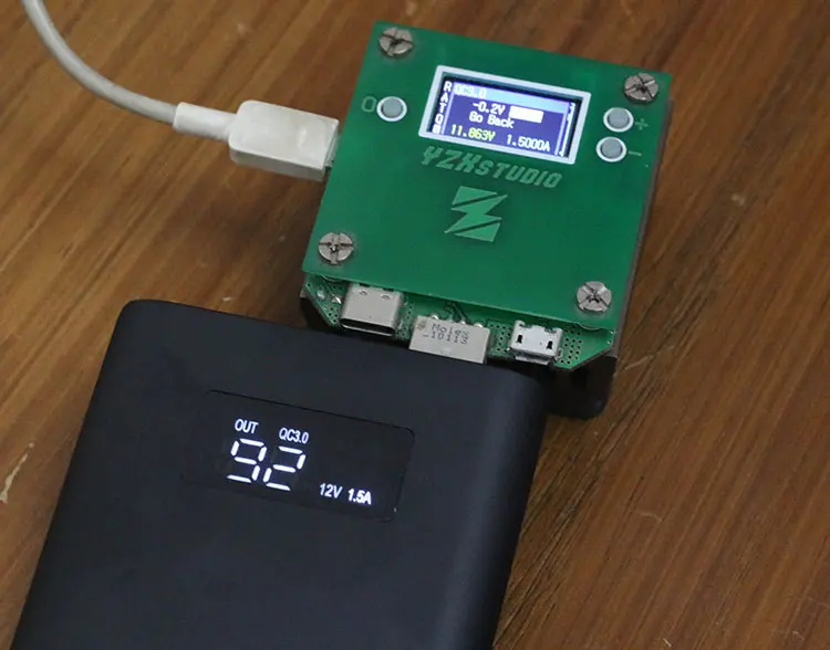 18650 Батарея 3,7 в до 5 9 12 Booster Модуль Qualcomm QC3.0 двунаправленный Быстрая зарядка Booster