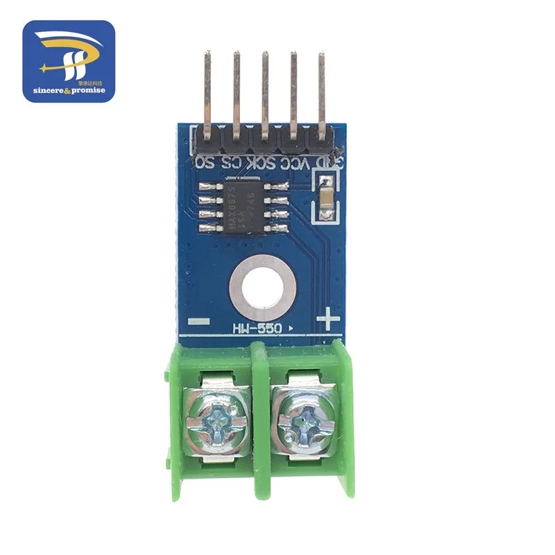 MAX6675 k-образный термоэлектродный Температура Сенсор Температура 0-800 градусов модуль комплект