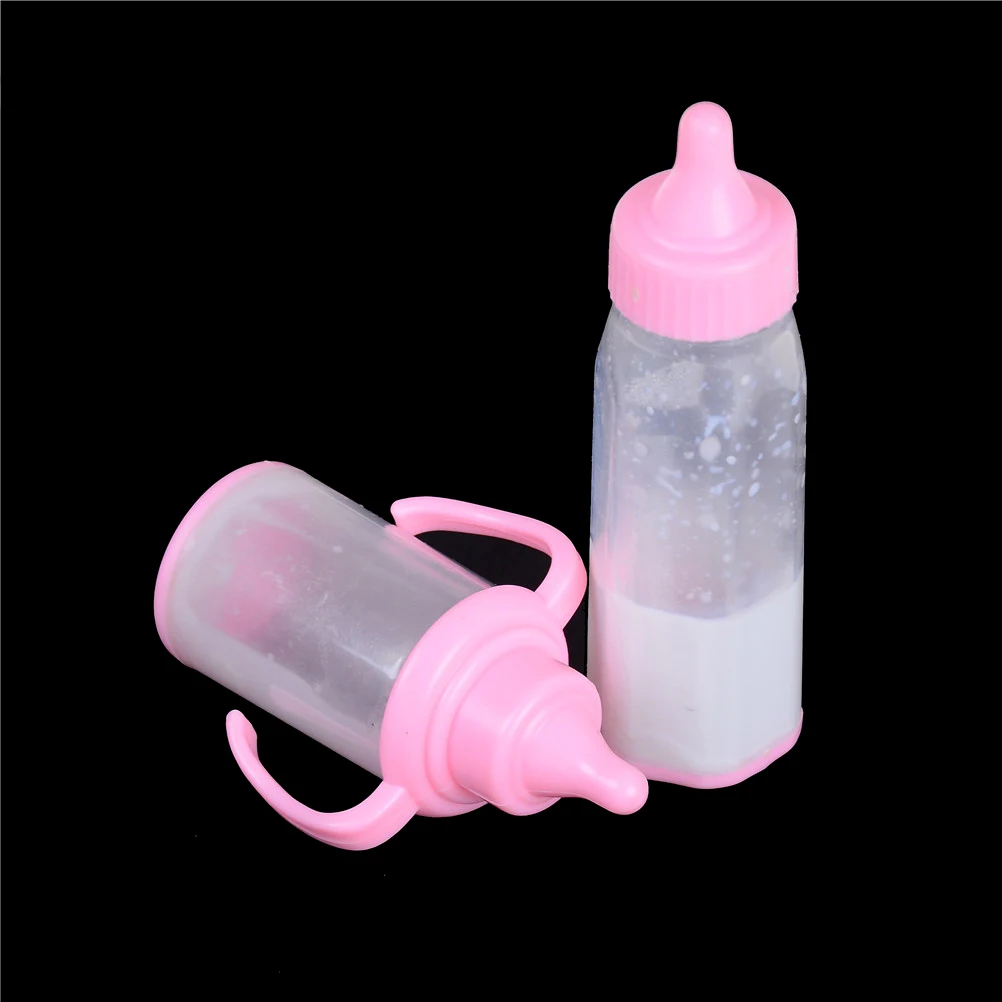 

Kit Baby Dolls Feeding Bottle Magic Dummy Pacifiers Set Disappearing Milk Bundle Kids Play Toy Accessory 12cm/9cm