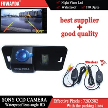 FUWAYDA Wireless SONY CCD Car RearView Reverse CAMERA for BMW 1/3/5/6/7 Series X5 X6 E46 E53 E70 E71 E39 E60N E61N WATERPROOF HD