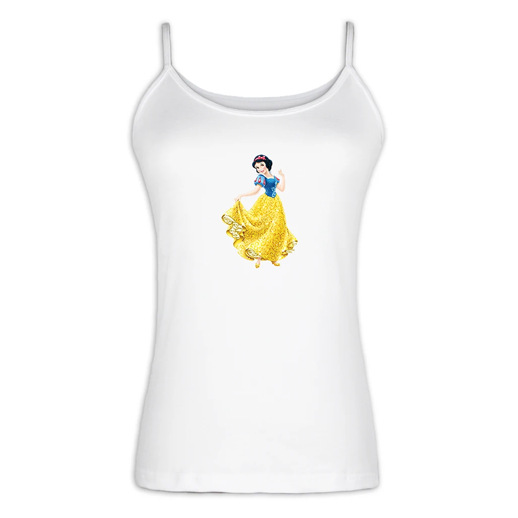 YaSINGLET528W Маленькая Русалочка Ариэль Белоснежка Breaking Bad the Chicken Brothers Женская свободная кофта сексуальный жилет с одной спинкой хлопковый топ - Цвет: YaSINGLET528W