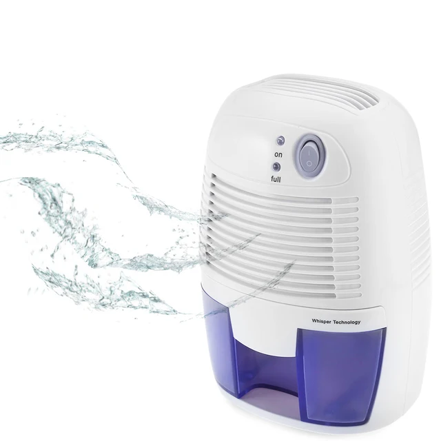 Portable Electric Mini Dehumidifier For Bathroom Home Air Dryer Portable Electric Mini Dehumidifier For Bathroom Home Air Dryer Absorption Quiet 500ml Water Tank Brushless