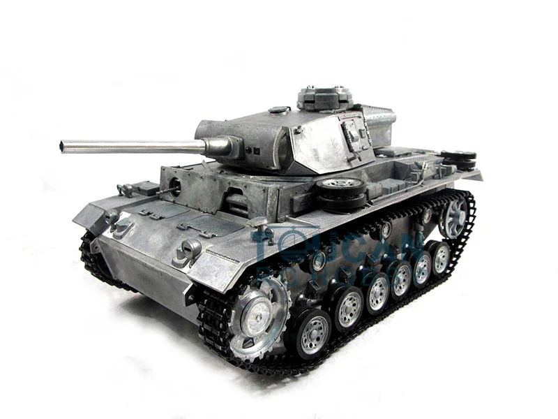 Металл Мато 1/16 Panzer IIII RC комплект Танк инфракрасная версия металлический цвет 1223 TH00656