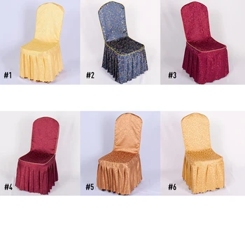 

Hot Sale 1PC Chair Covers Colorful Creative Elastic Chair Covers American Style Covers for Chairs Wedding Dinner Restaurant 2018
