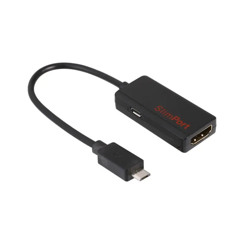 Micro USB к HDMI адаптер SlimPort Micro-USB к 4 K HDMI аудио видео кабель для смартфона планшета