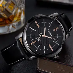 Yazole бренд класса люкс известный для мужчин часы бизнес для мужчин часы мужской часы модные кварцевые часы Relogio Masculino reloj hombre 2019