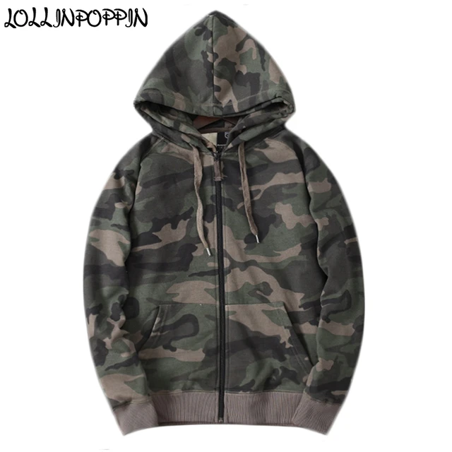Men's Camouflage Hoodie | Military Zip Hoodie | Terry Cotton Hoodie |  Cotton Sweatshirts - Hoodies u0026 Sweatshirts - Aliexpress